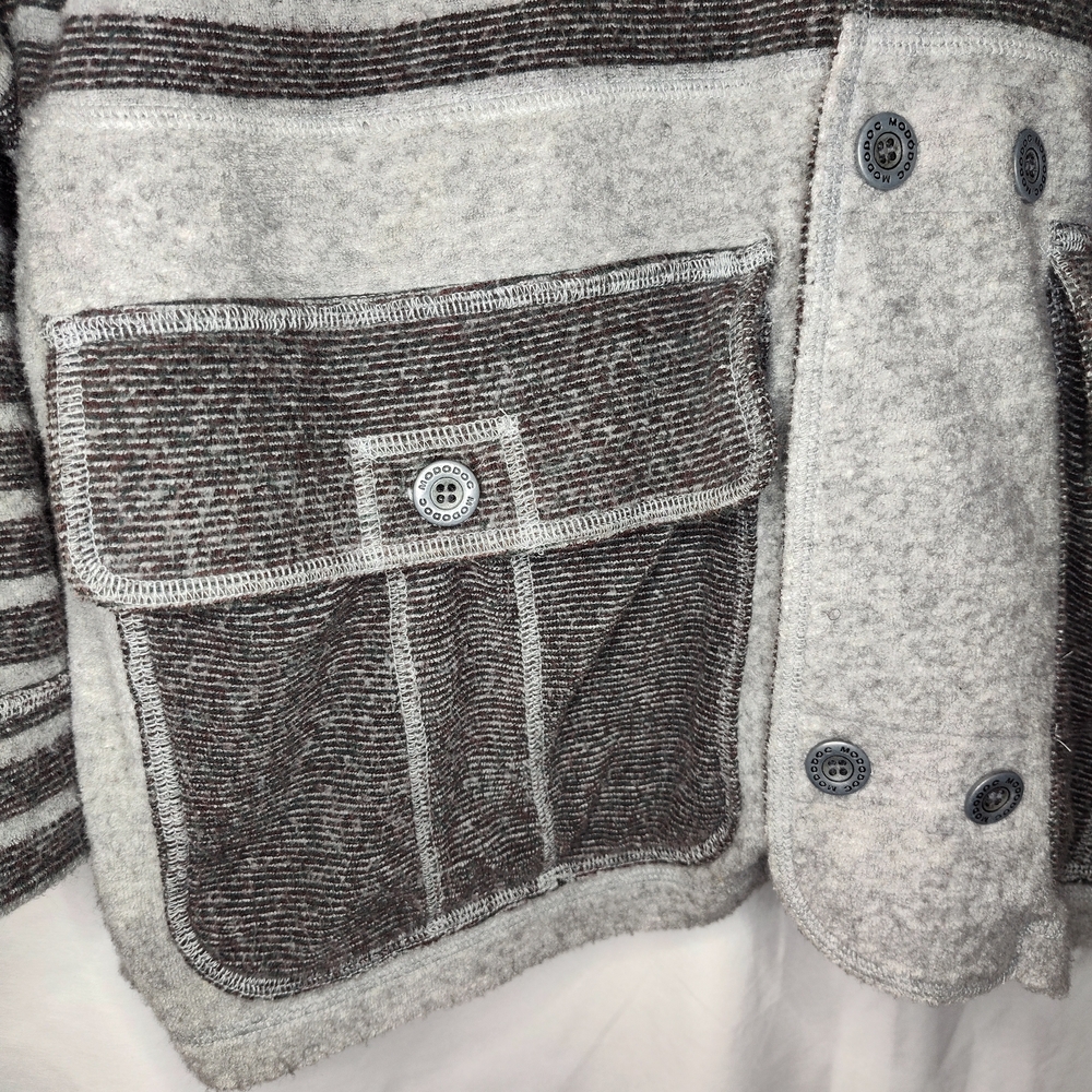 Striped Gray Jacket - image 4